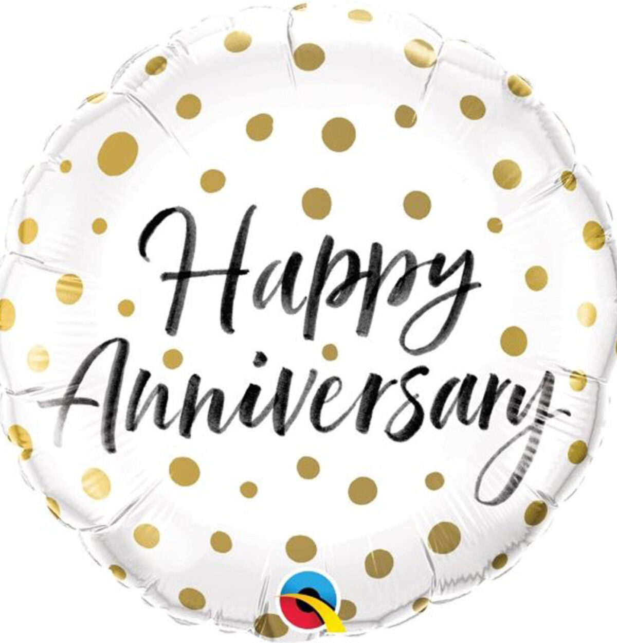 18" Anniversary Gold Dots #76