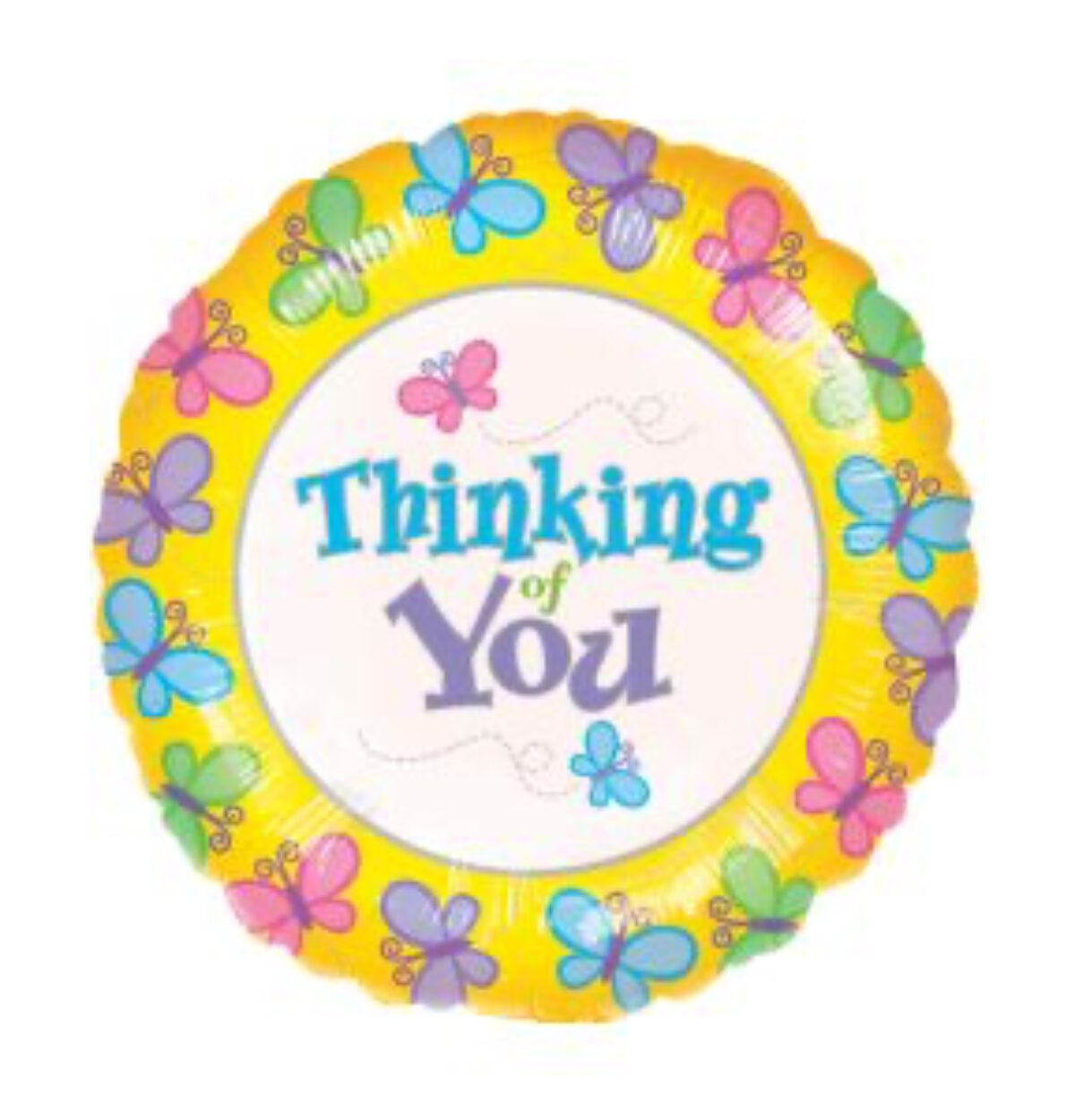 18" Butterfly Think of You Balloon #176