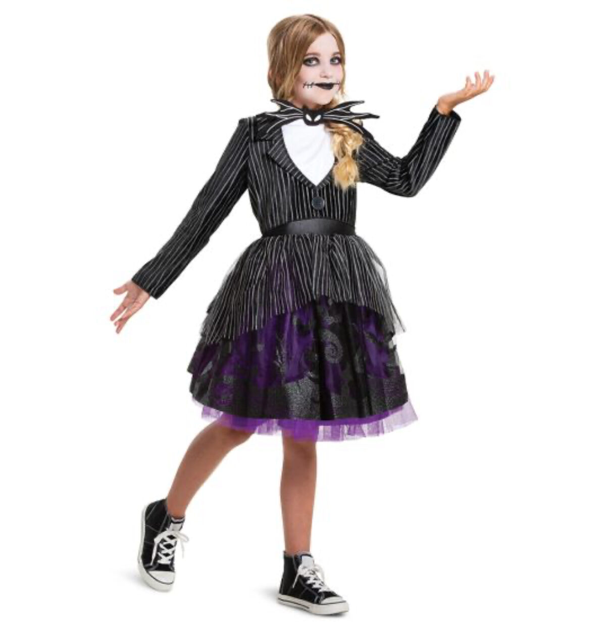 Jack Skellington Tutu Deluxe Costume L 10-12