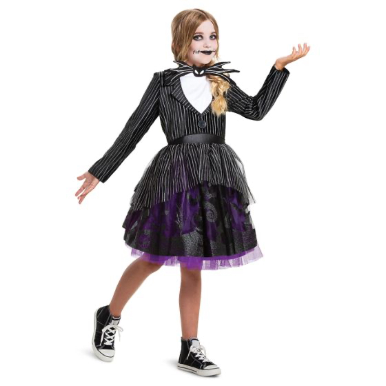 109099-2-2.jpg Jack Skellington Tutu Deluxe XL 14-16 - Image 1