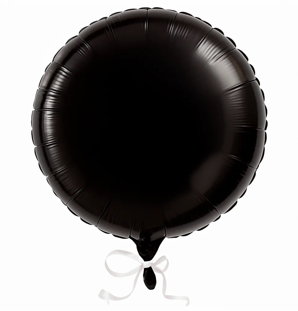 18" Black Round Balloon #765