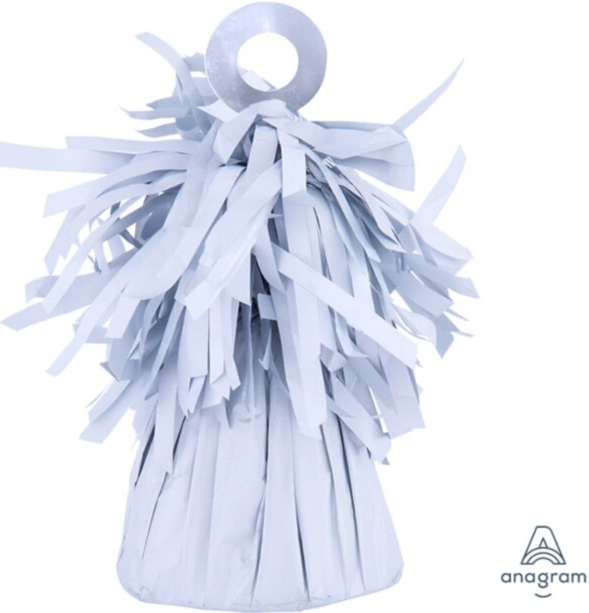 150G Fringed Foil Weight - White