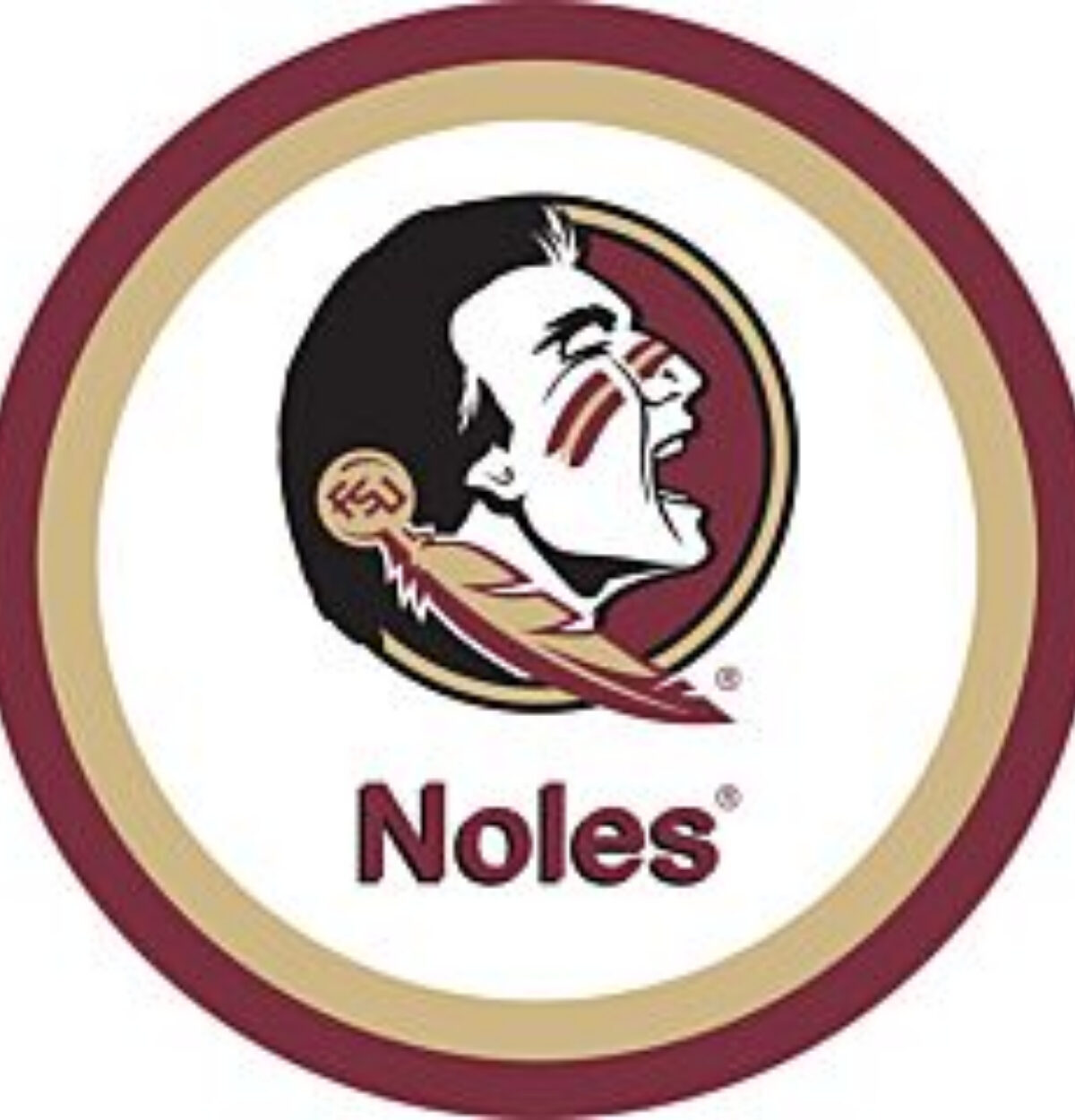 Florida State - 7" Plate 12Ct. FSU