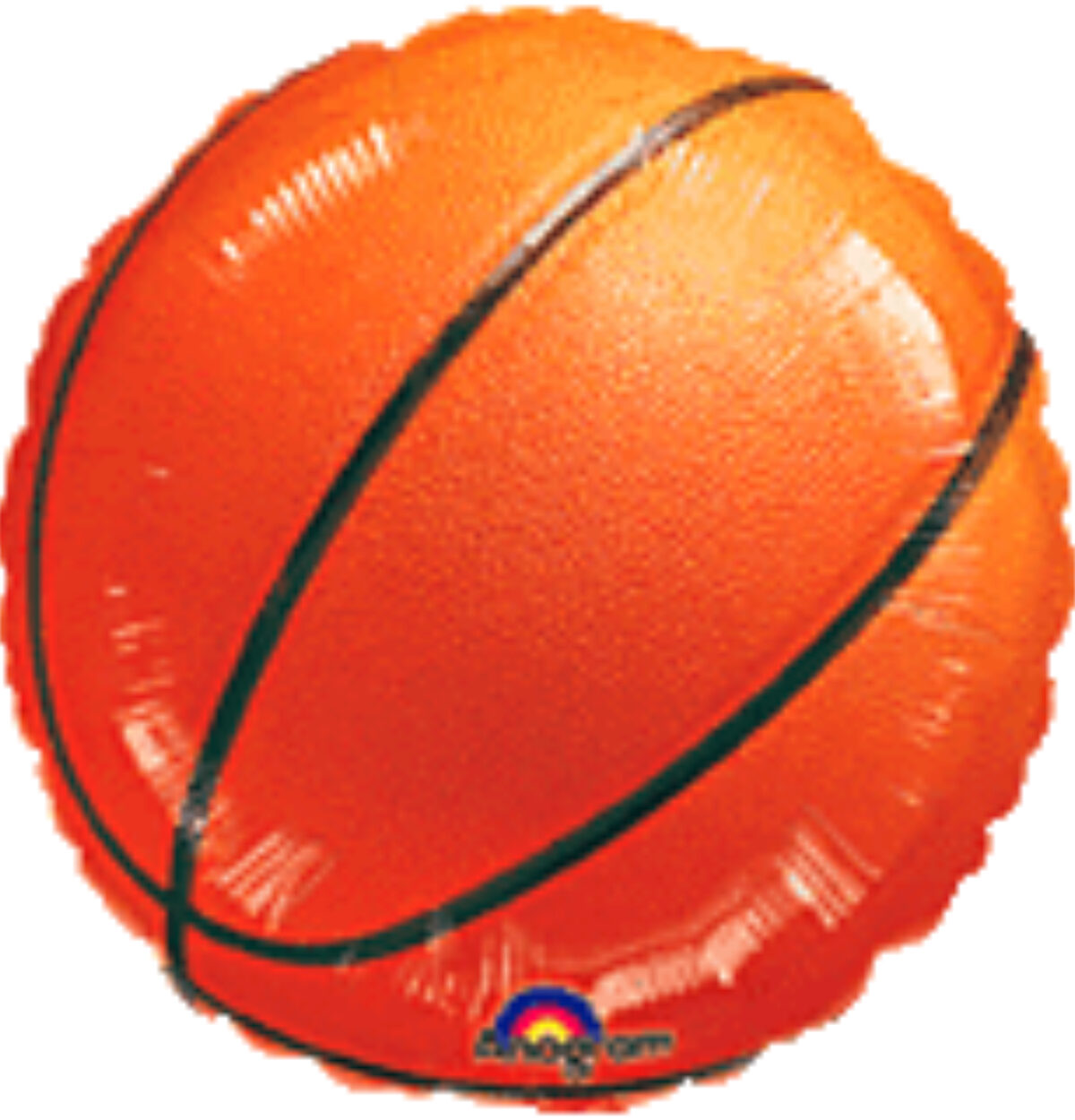 18" Championship Basketball Balloon pkg.