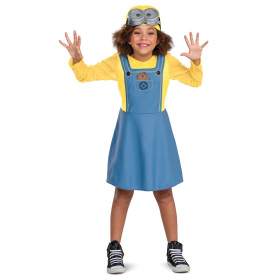 119099_pkg-2.jpg MINION FEMALE CHILD COSTUME (BOB) SMALL4TO6 - Image 1