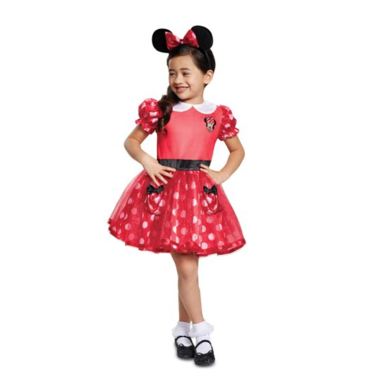 RED MINNIE MOUSE INFANT COSTUME 3T TO 4T
