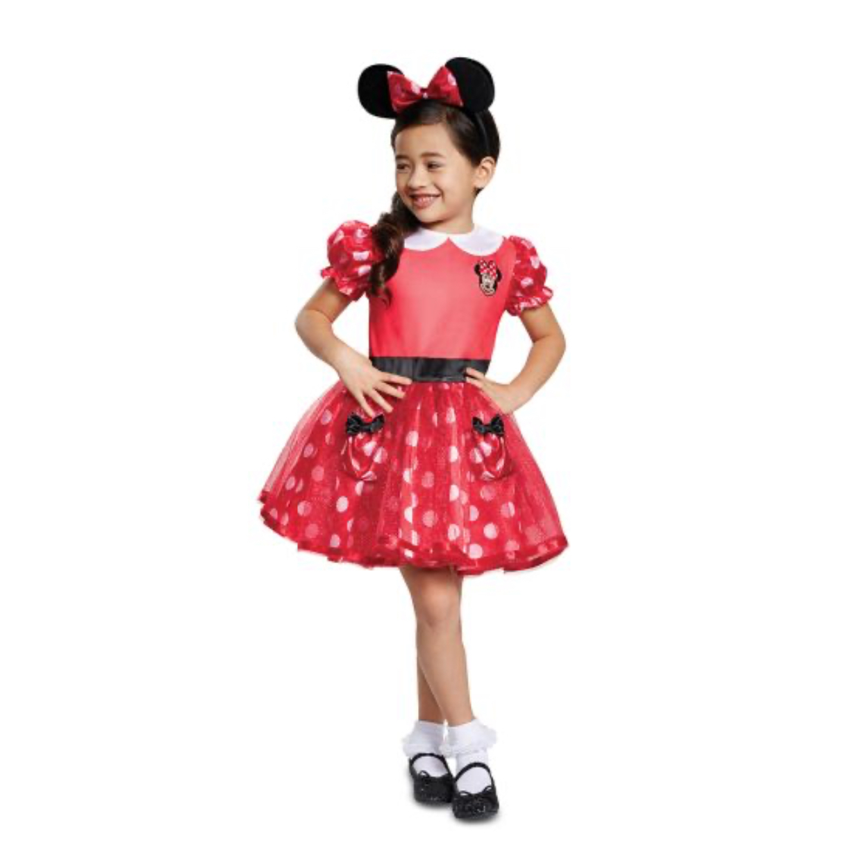 11981-2-2.jpg RED MINNIE MOUSE INFANT COSTUME 6 TO 12 MONTHS - Image 1
