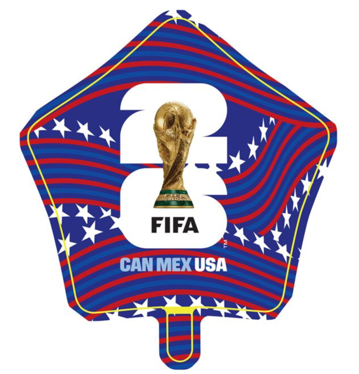 18" FIFA World Cup 2026 Balloon