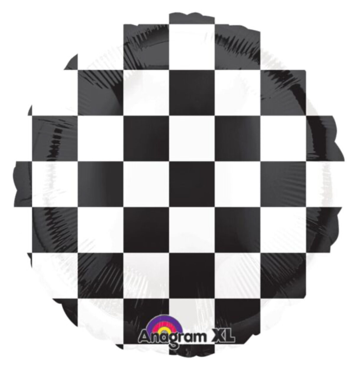 18" Checkerboard Balloon #189