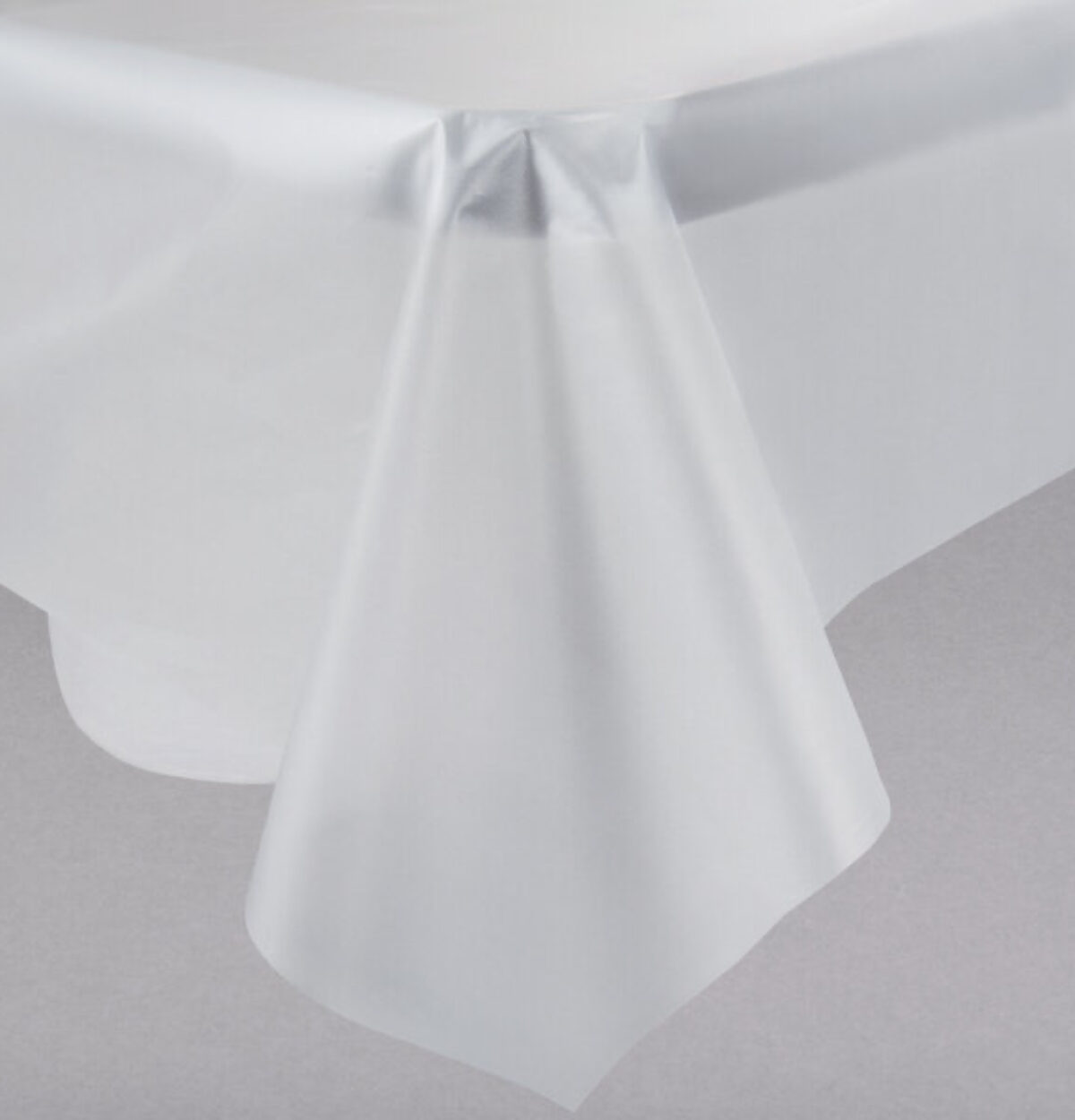 Clear Plastic Table cover 54"x108"