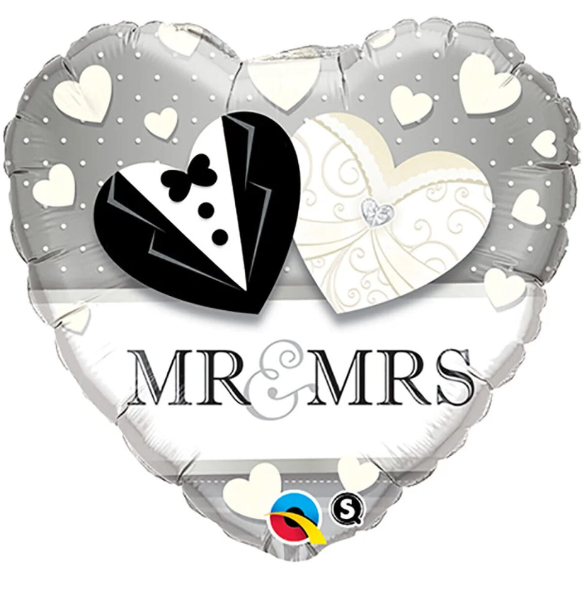 18" MR AND MRS WEDDING BALLOON #408