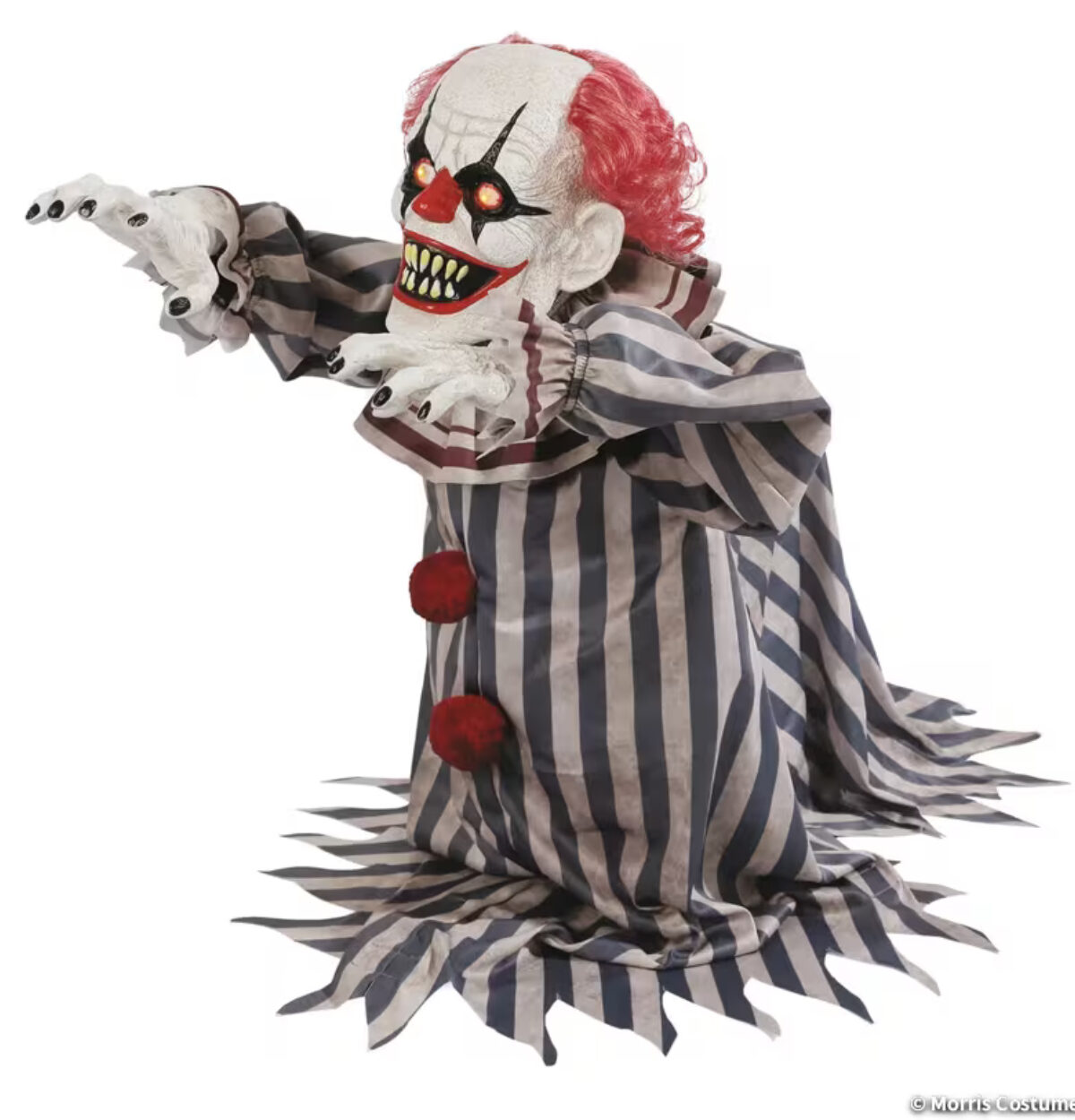 18" Animated Jumping Clown Halloween Decoration