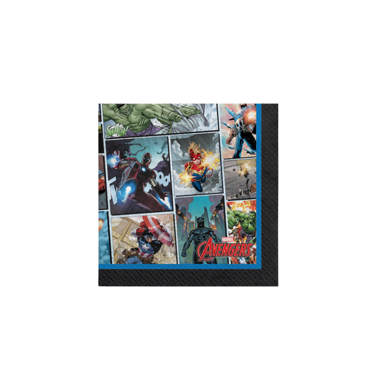 AVENGERS POWERS UNITE BEVERAGE NAPKINS