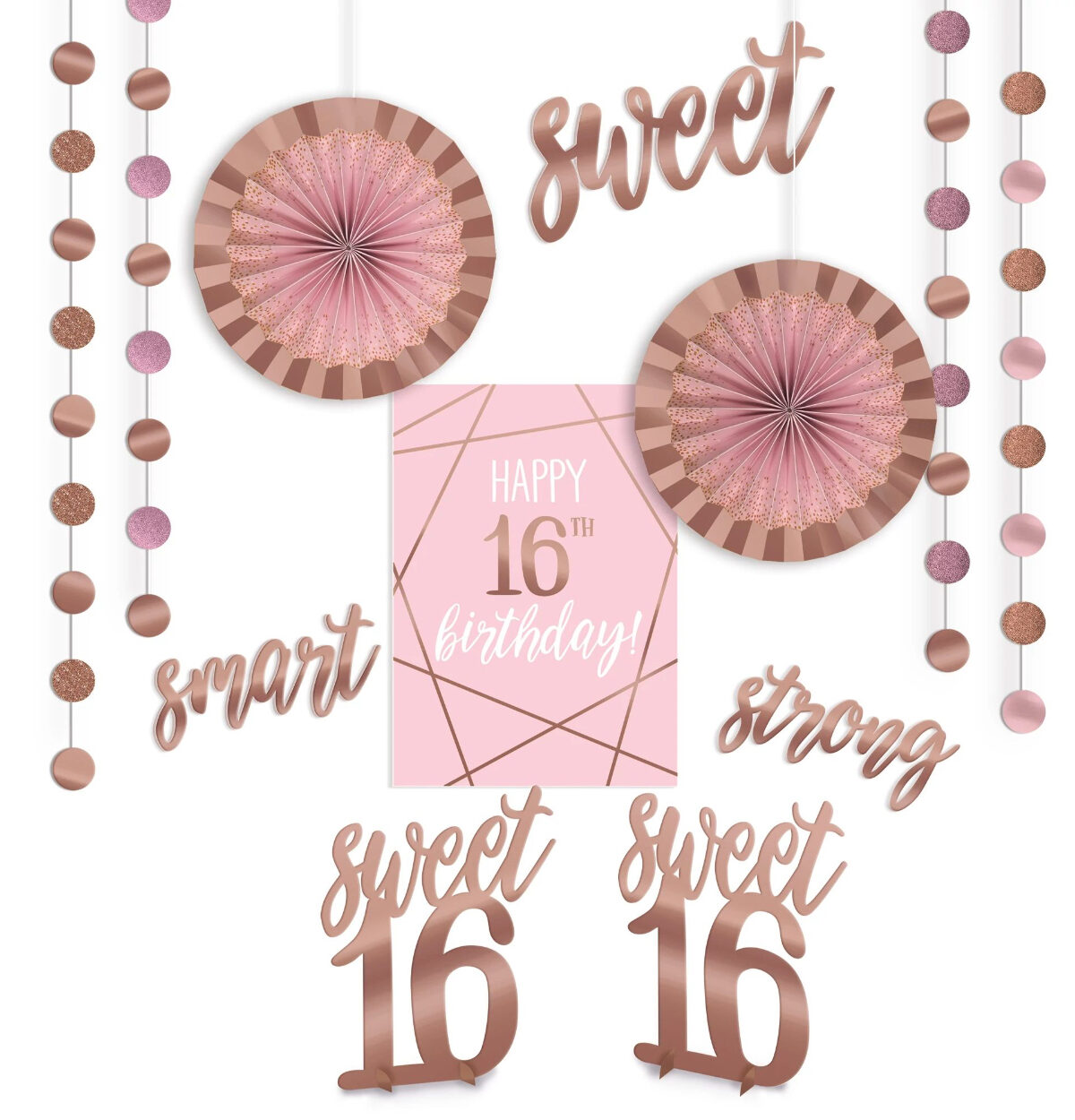 Blush Sixteen Room Decorating Kit
