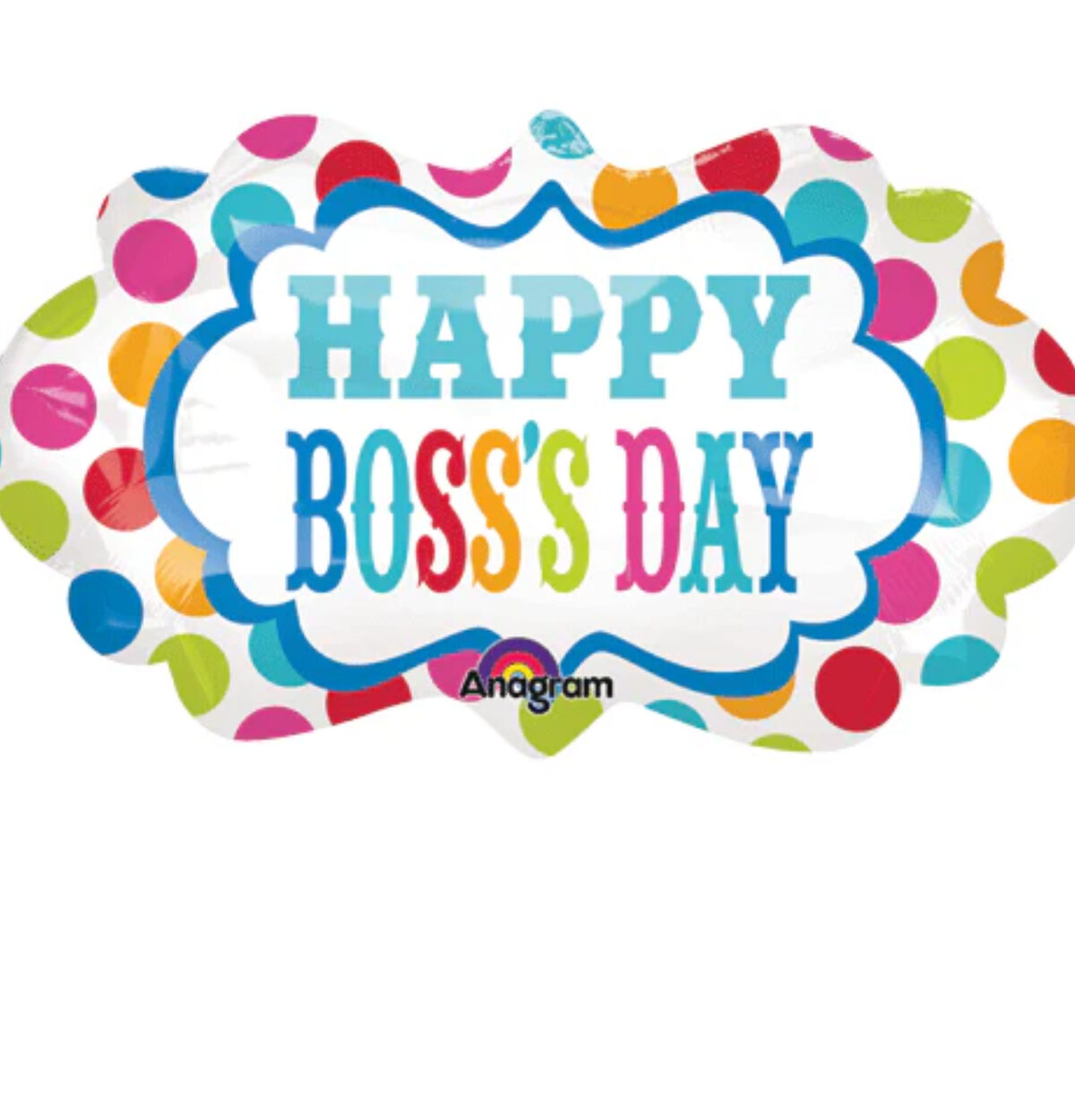 27" Boss's Day Dots Marquee Balloon #312