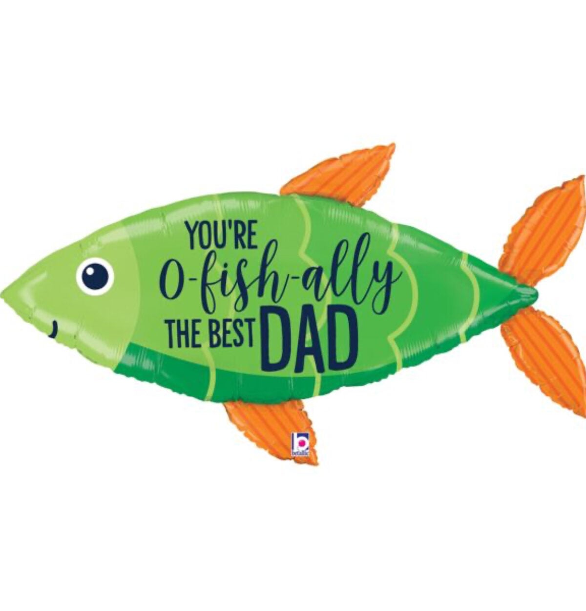 38" Shape Father's Day You're o-fish-ally the best Dad Pkg.