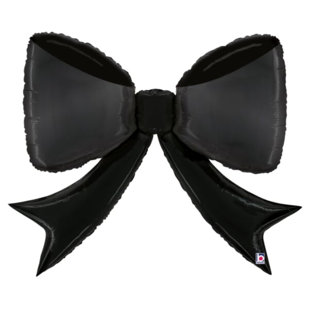 25621_3-2-2.jpg 41" Black Bow Balloon - Image 1