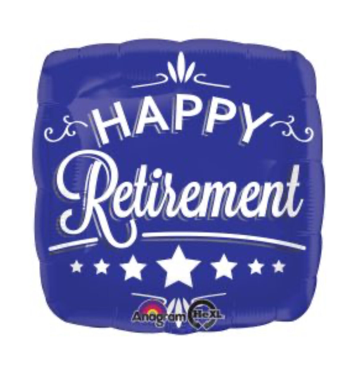 18" Retirement Stars Balloon #354