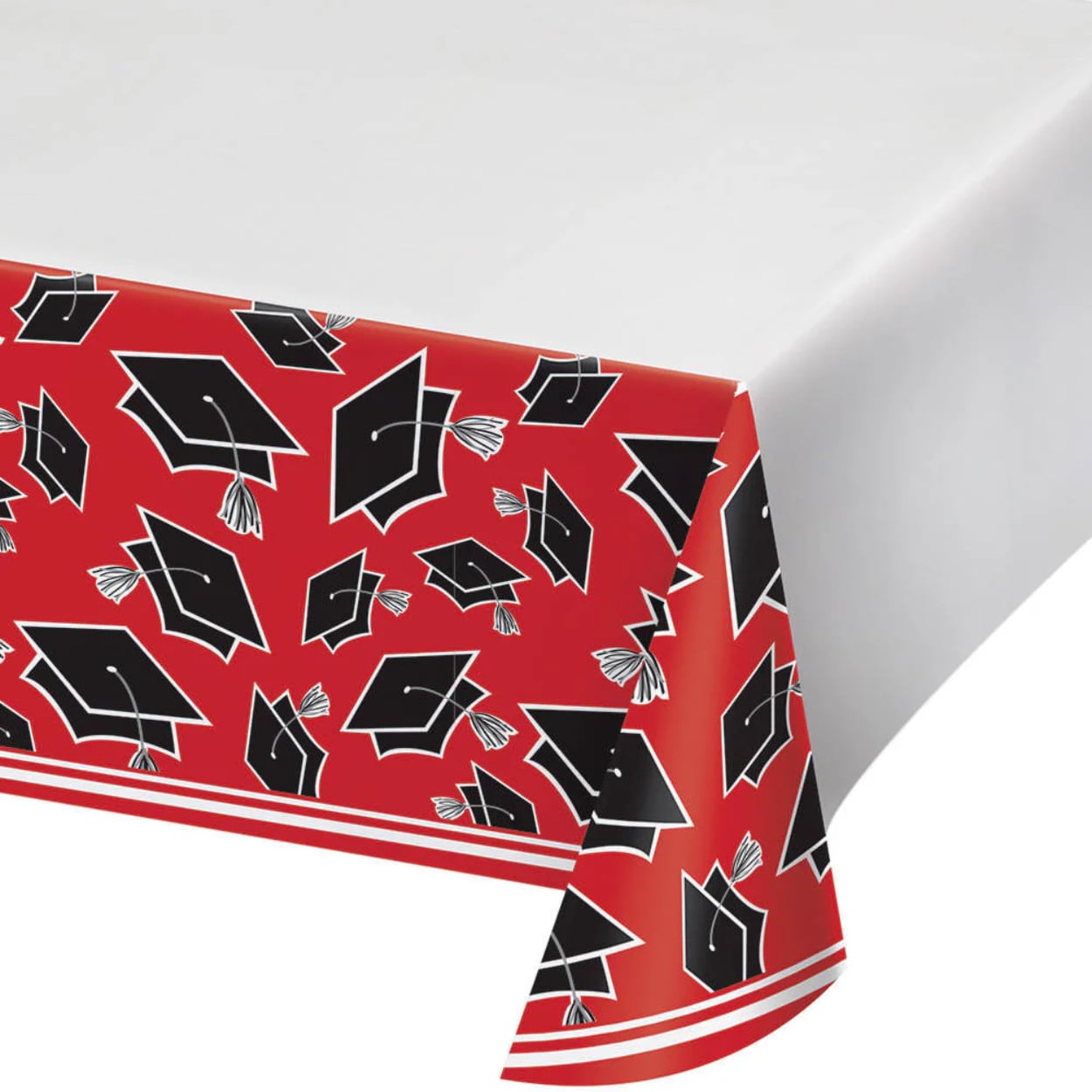 320086-jpg.jpg Red School Spirit Table Cover 54 X 102 - Image 1