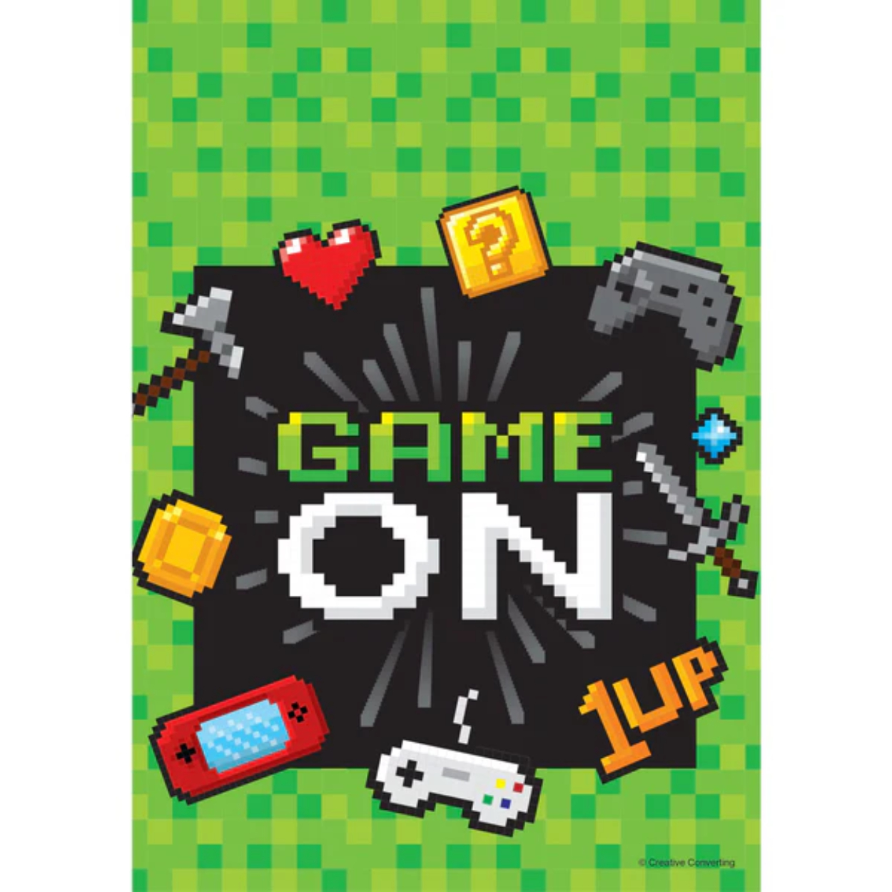 336677_300x-2x.jpg LOOT BAGS 8CT. GAMING PARTY - Image 1