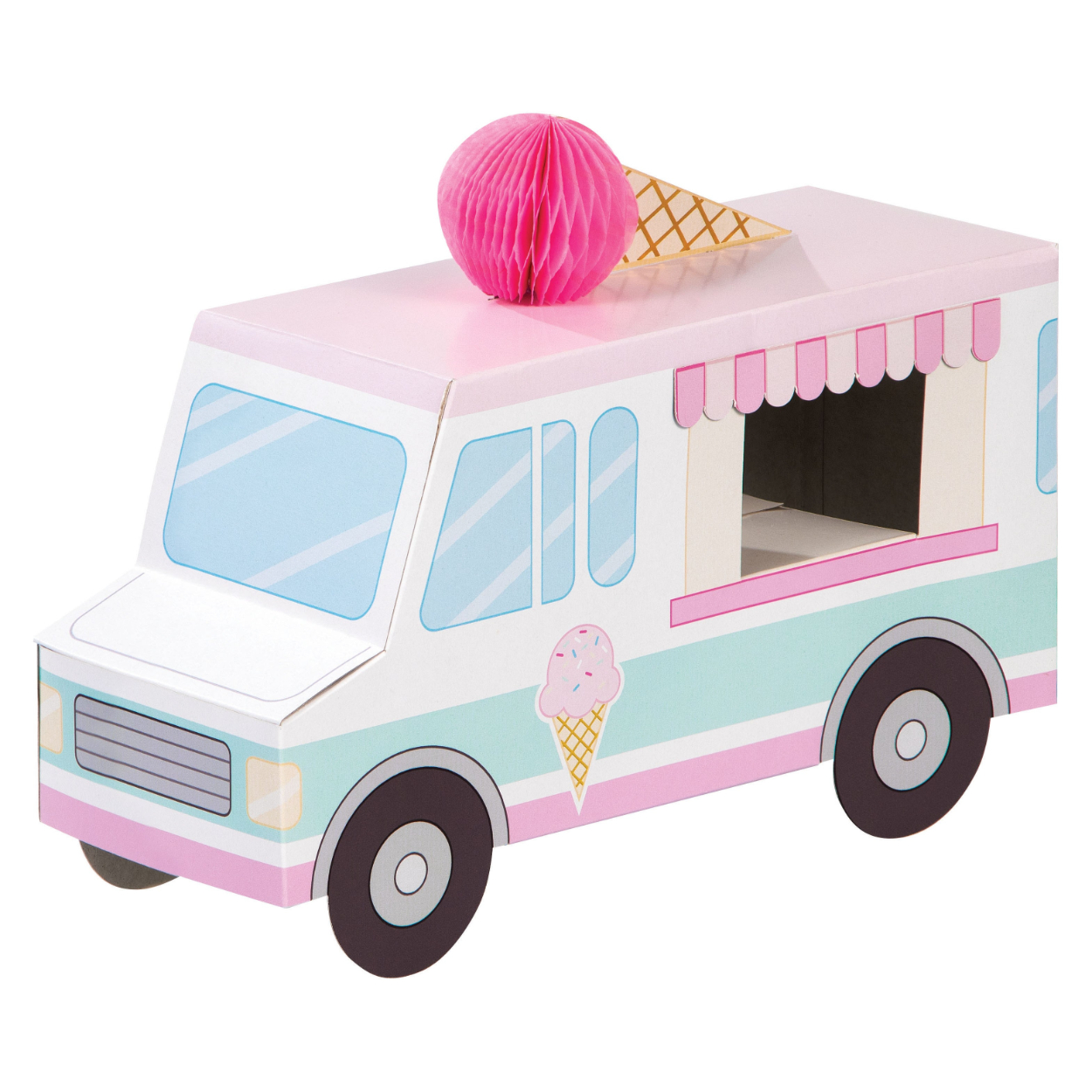 346418.jpg ICE CREAM PARTY CENTER PIECE 3D 1CT - Image 1