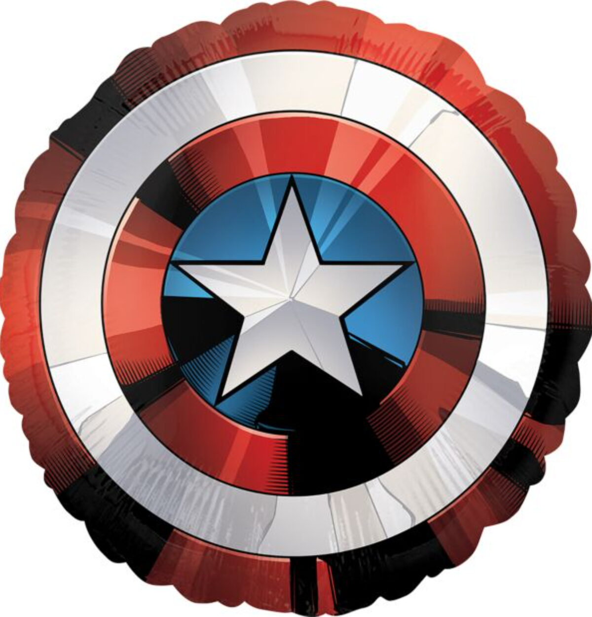 28" Avengers Shield Shape Balloon Pkg. Captain America