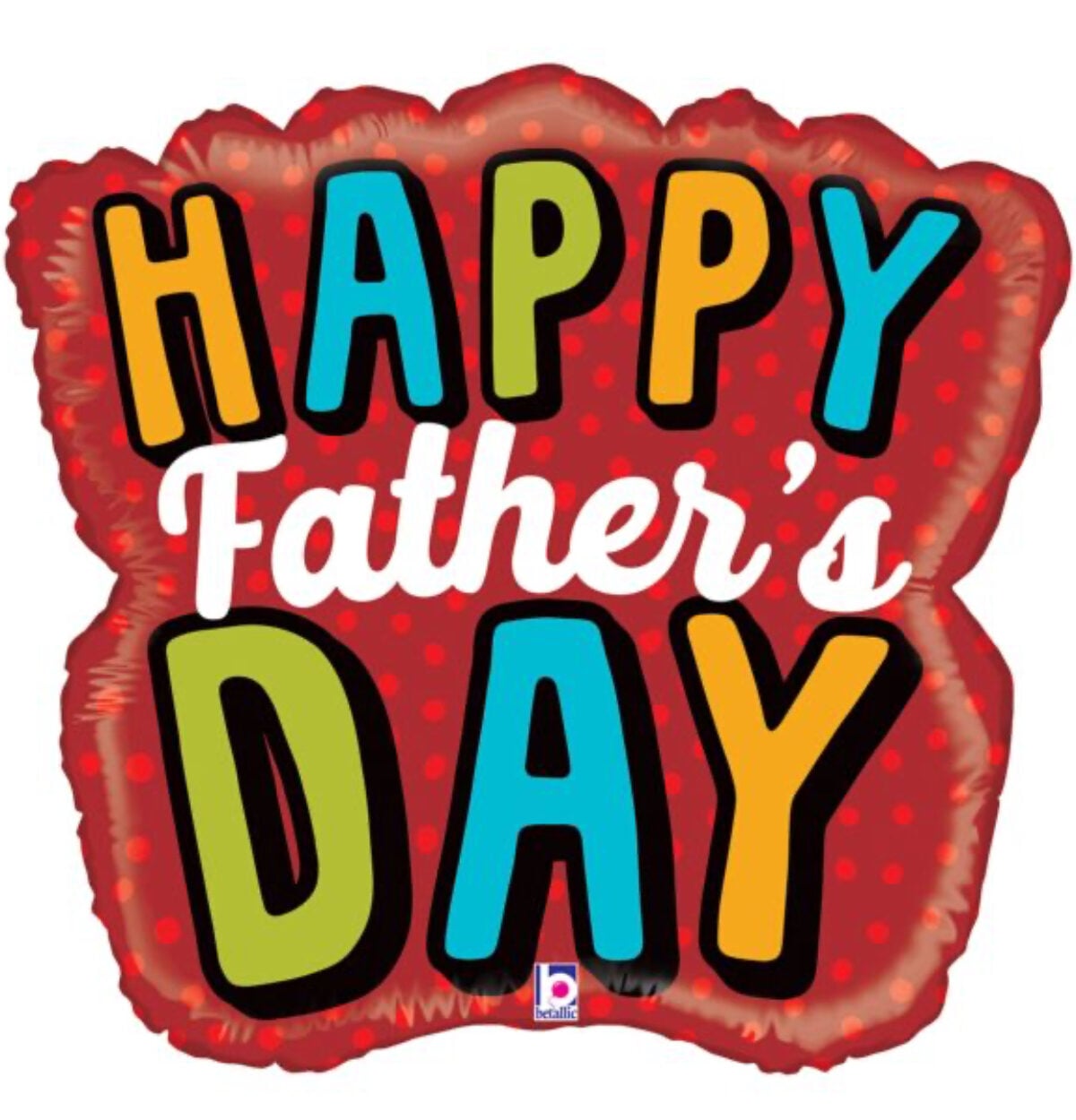 28" Bold Dad's Day Word Balloon
