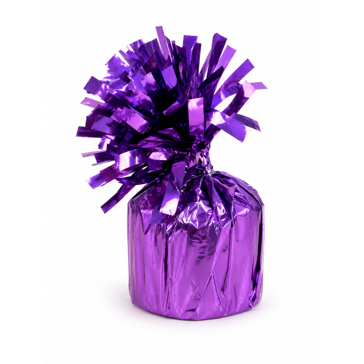 3737E0FD-4F42-4BE9-966F-F8E1308FD946.jpg LAVENDER FOIL BALLOON WEIGHT - Image 1