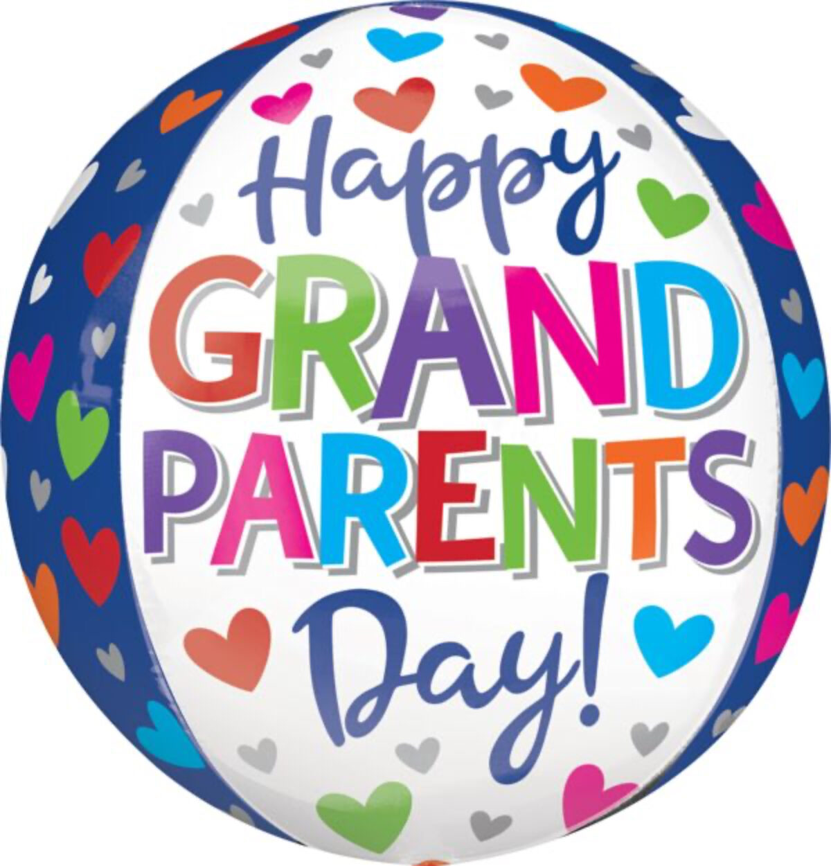 16" Grandparents Day Hearts Orbz
