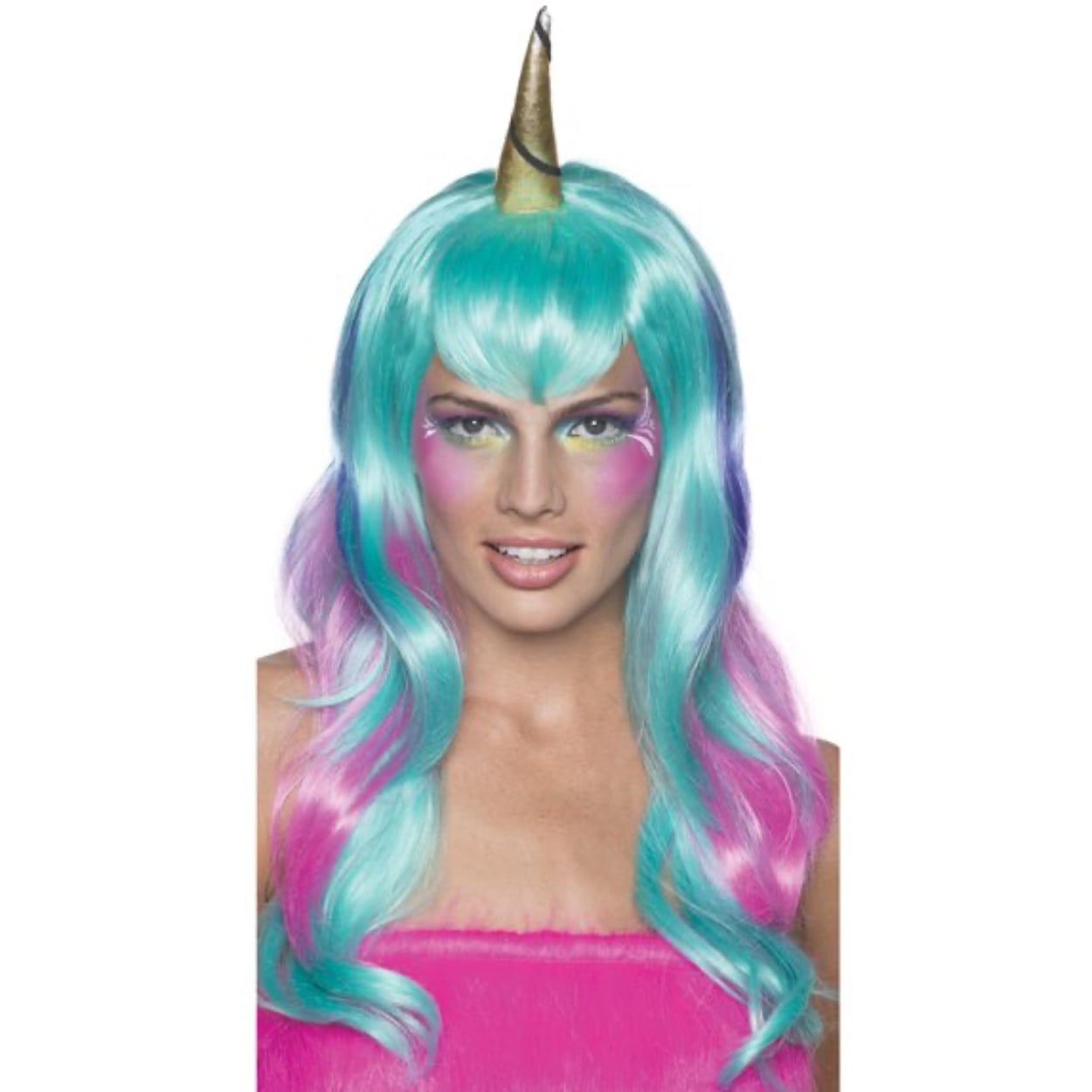 3a8102fb-c7d3-469e-8573-6a92a321abf9_1-2d9ed9854e408cc915a83df2a4722e54.jpg Unicorn Fairy Wig - Image 1