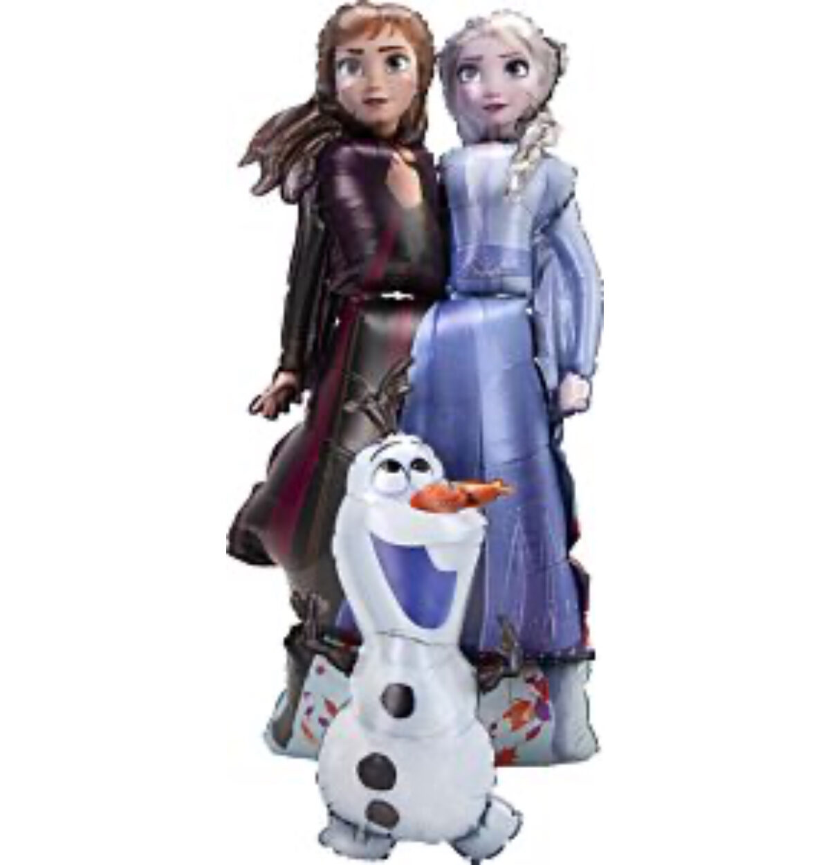 58" Frozen 2 Elsa Anna Olaf Airwalker Balloon