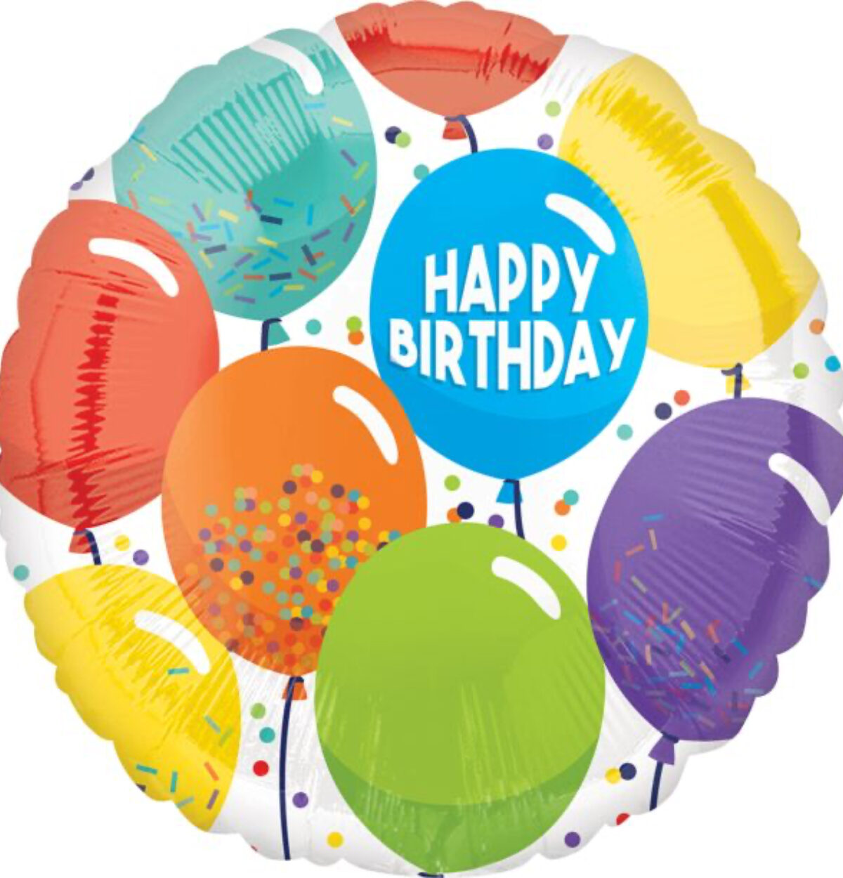 18" Birthday Celebration Balloon #60