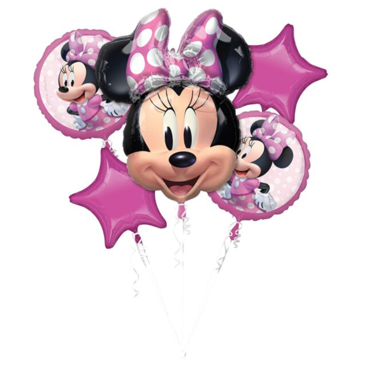 40706-2-2.jpg Minnie Mouse Forever Balloon Bouquet - Image 1