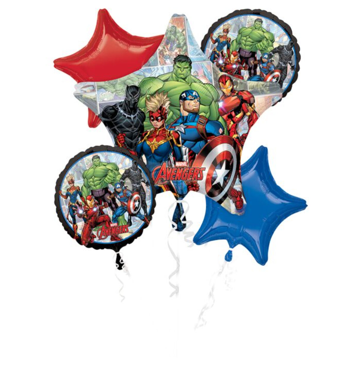 BOUQUET AVENGERS POWERS UNITE BALLOONS