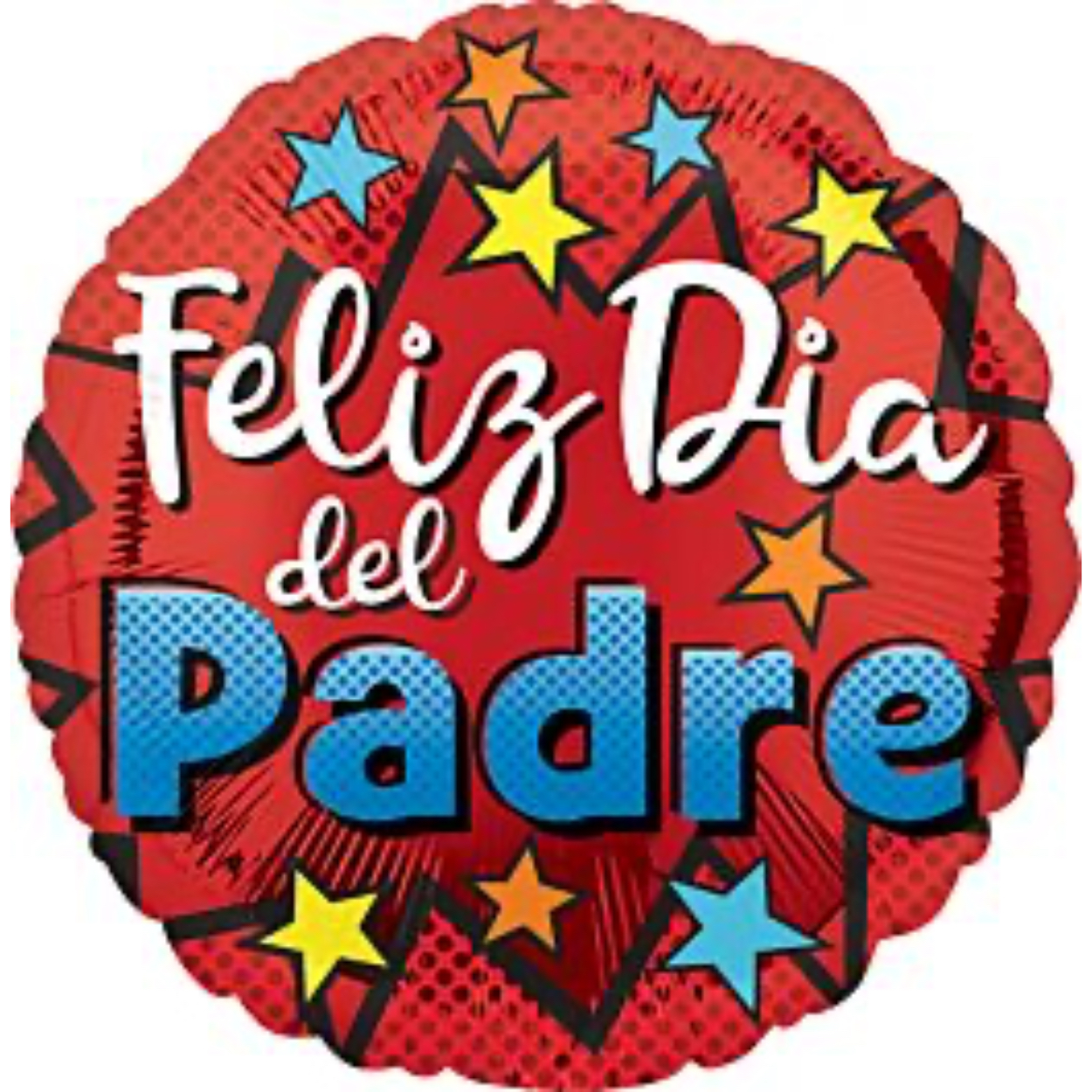 40953_2-2.jpg 17" Feliz Dia Del Padre Balloon - Image 1