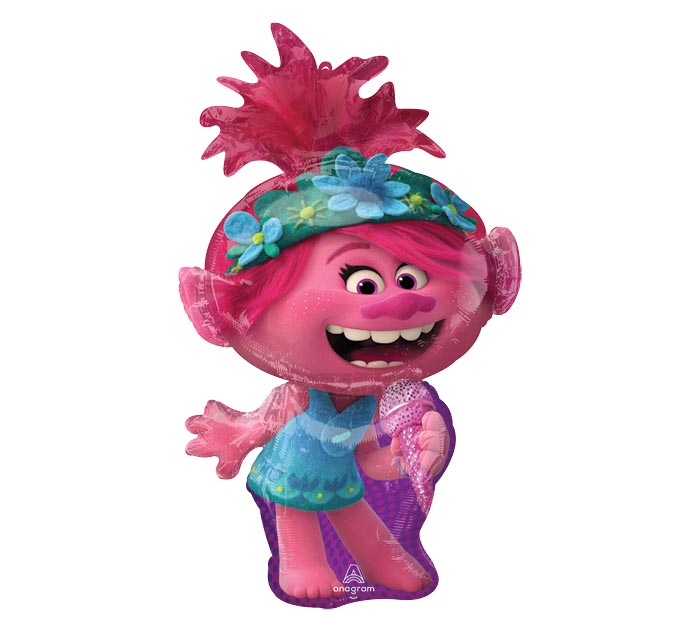 428536_l-1.jpg 37" Trolls World Tour Poppy Balloon Shape #3 - Image 1