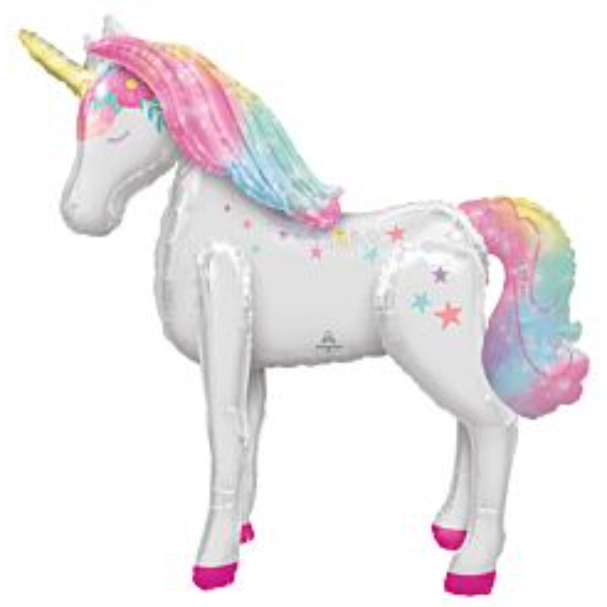 43082-1-1.jpg 46" Enchanted Unicorn Airwalker Balloon - Image 1
