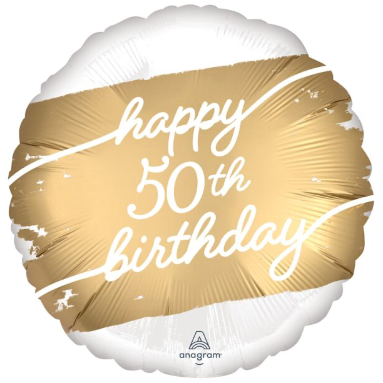 43207-2.jpg 18" 50th Birthday Balloon Pkg. - Image 1