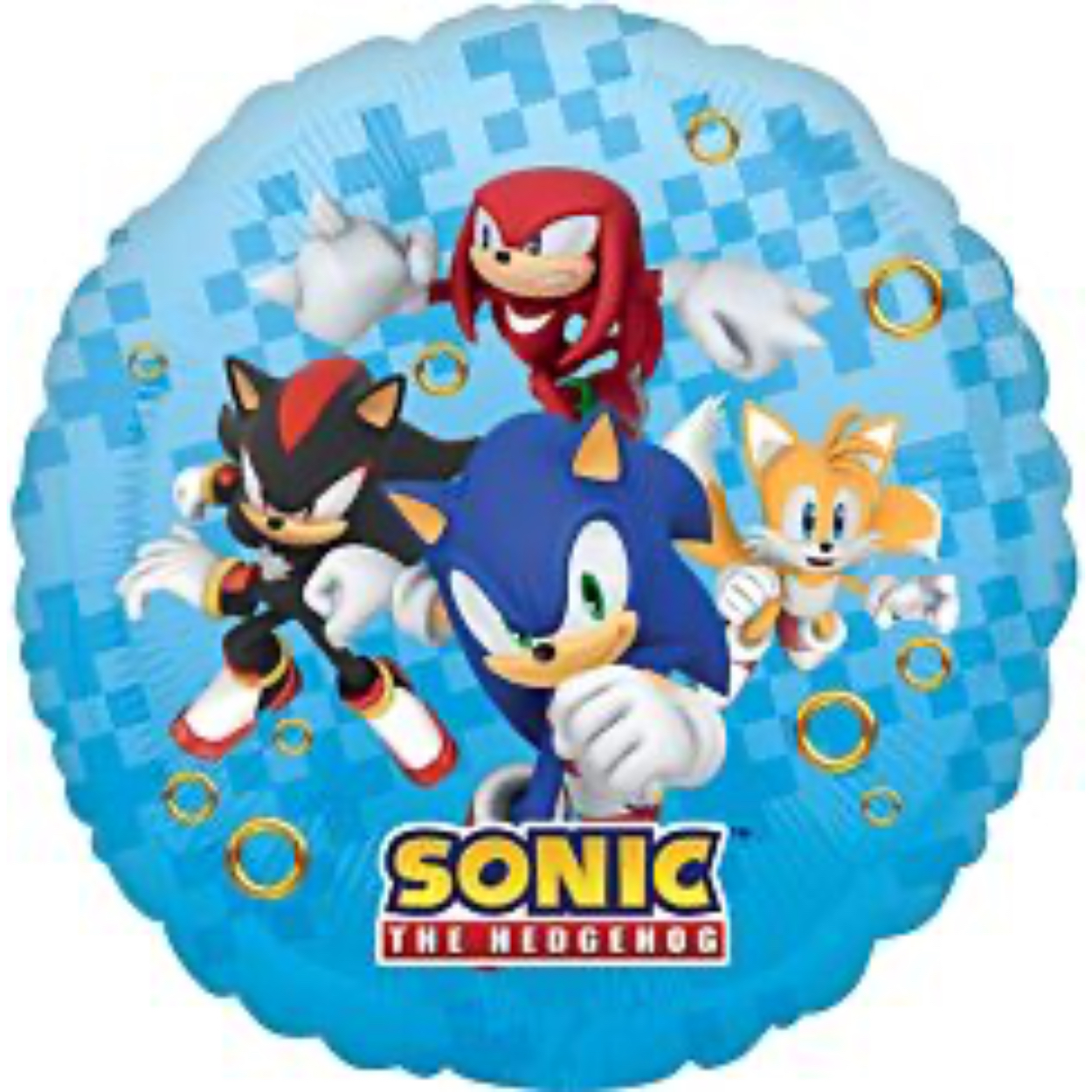 44521_1-2.jpg 17" Sonic the Hedgehog 2 Balloon #28 - Image 1