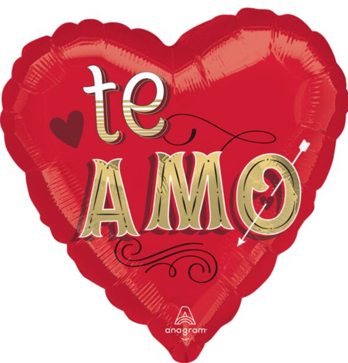 17" Just My Type Te Amo Balloon