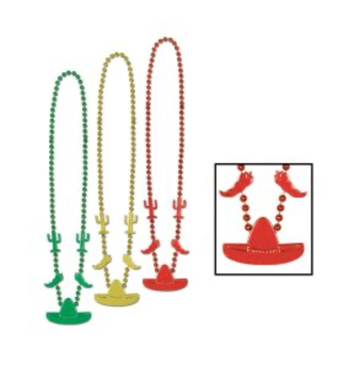 Fiesta Beads 3 Pcs.