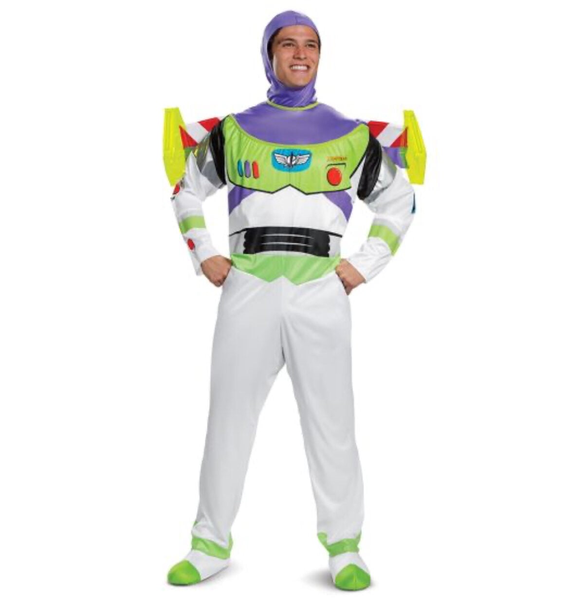 Buzz Lightyear Deluxe Adult Costume L-XL 42-46