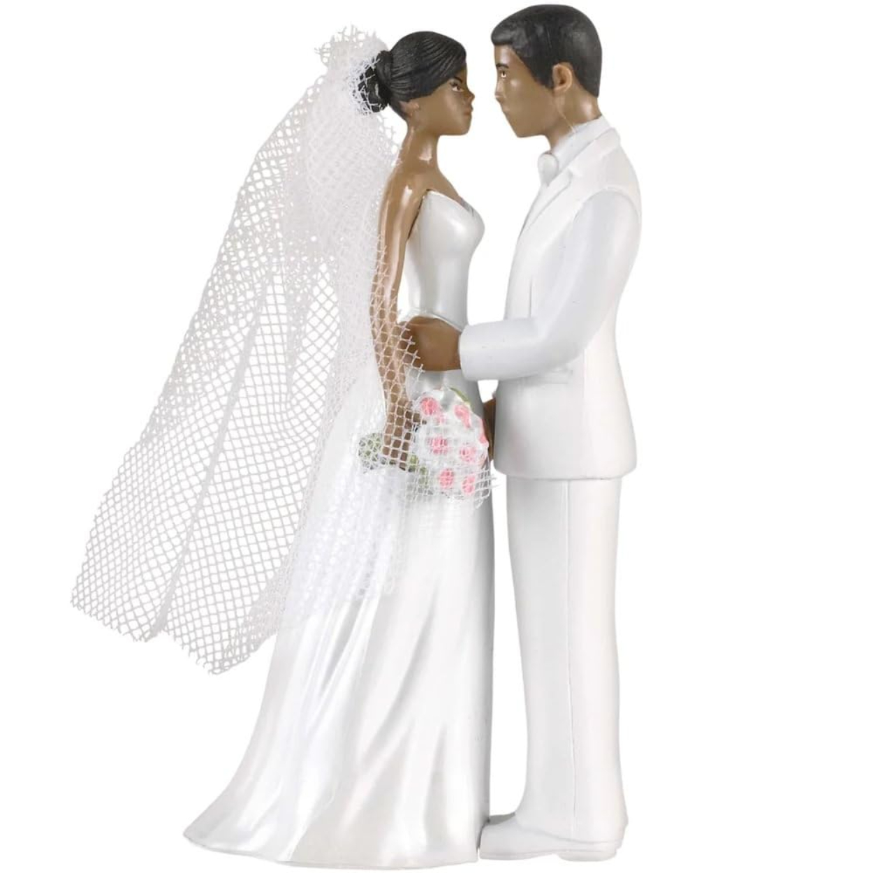 51k5r4TReEL.jpg Cake Topper African American Couple - Image 1
