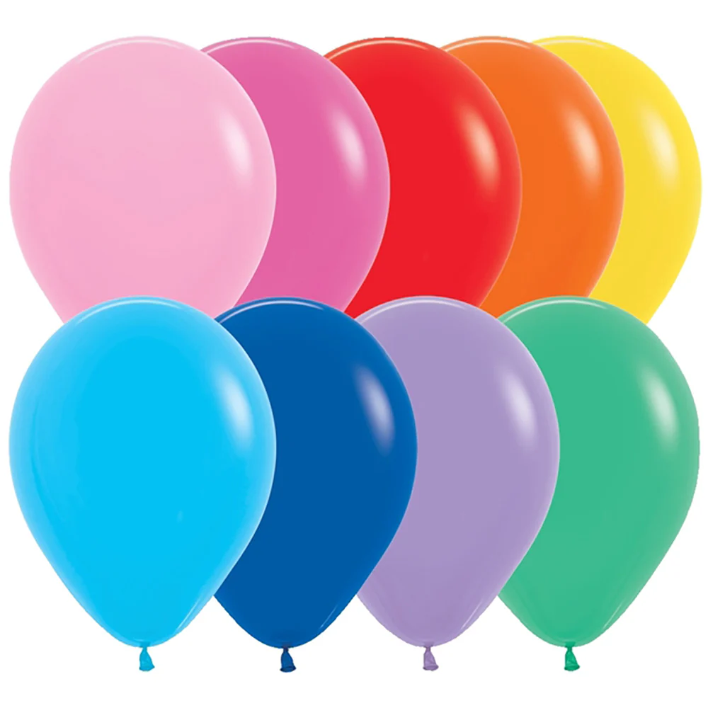 53000-B_9bb8f0f9-3d31-4c11-b3b7-68de68500966_1024x1024.webp Sempertex Fashion Assortment Latex Balloons - 11 in, 25 ct. - Image 1
