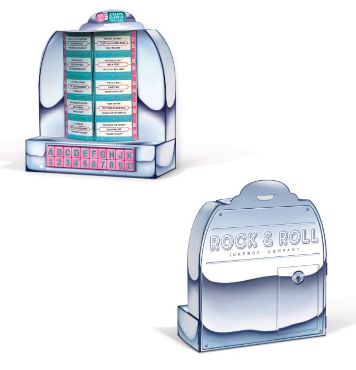 3D Tabletop Jukebox Centerpiece