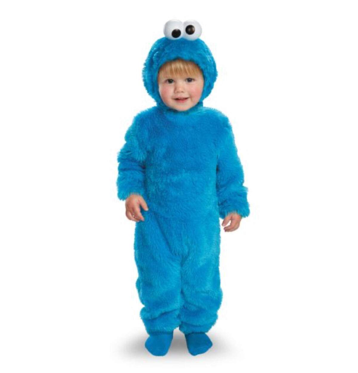 COOKIE MONSTER LIGHT-UP MOTION CHILD COSTUME 3T - 4T