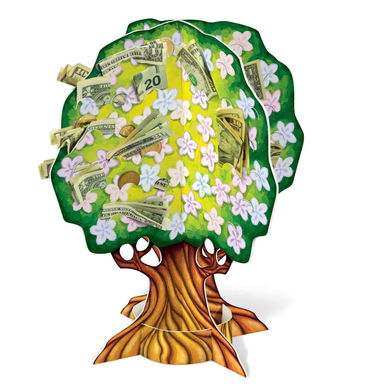 3-D Money Tree