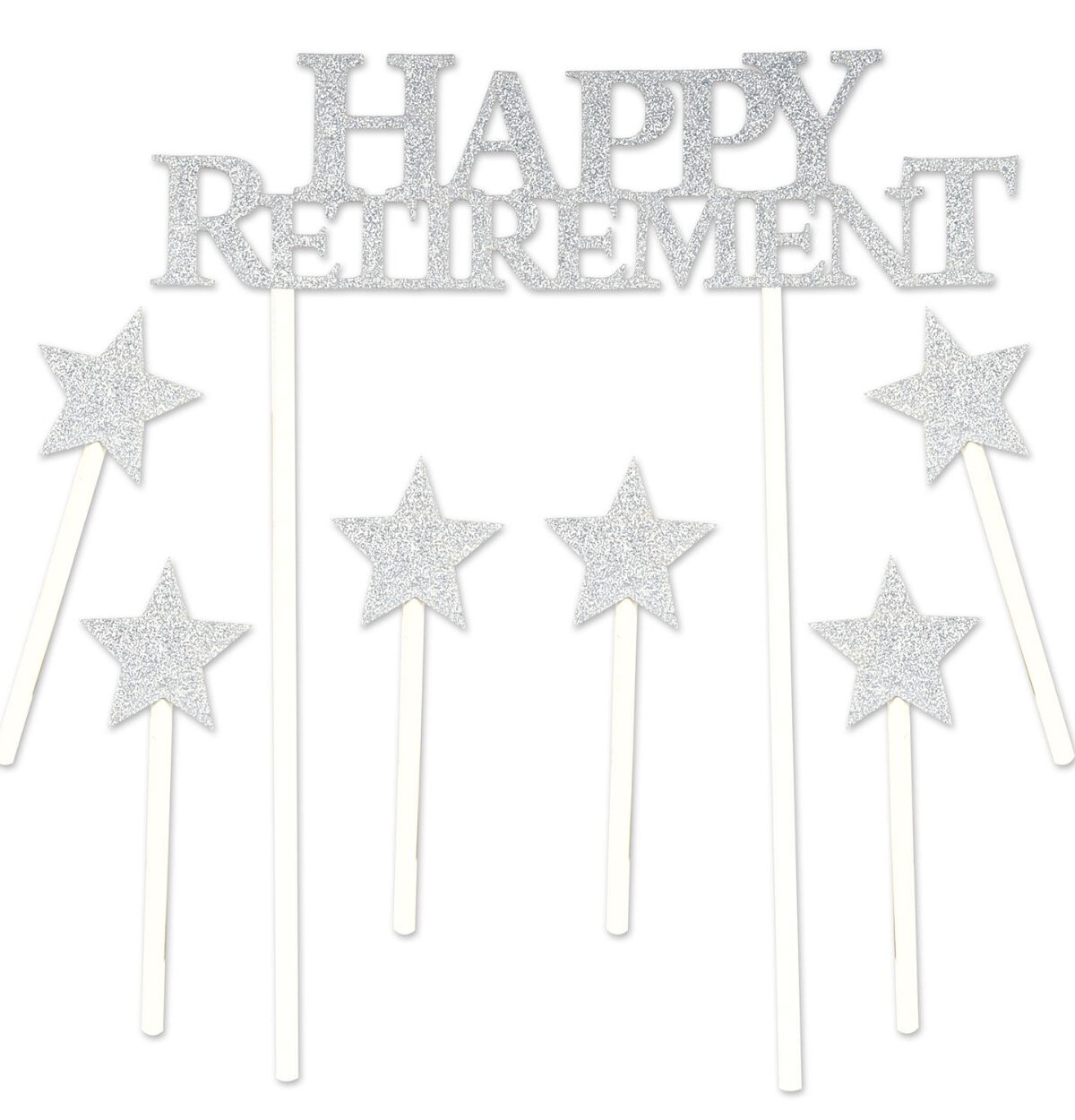 Happy Retirement Cake Topper