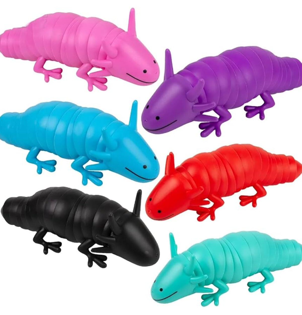 Jumbo Wiggle Fidget Axolotl 12"
