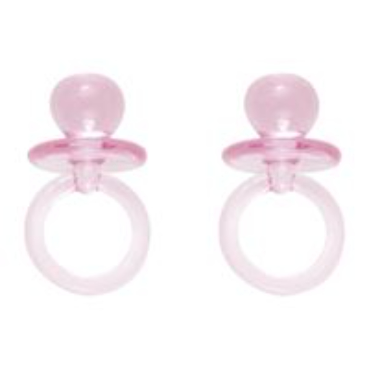 65915495_287_200x200-1.jpg 18 PACIFIER 1" PINK CRYSTAL FAVORS - Image 1